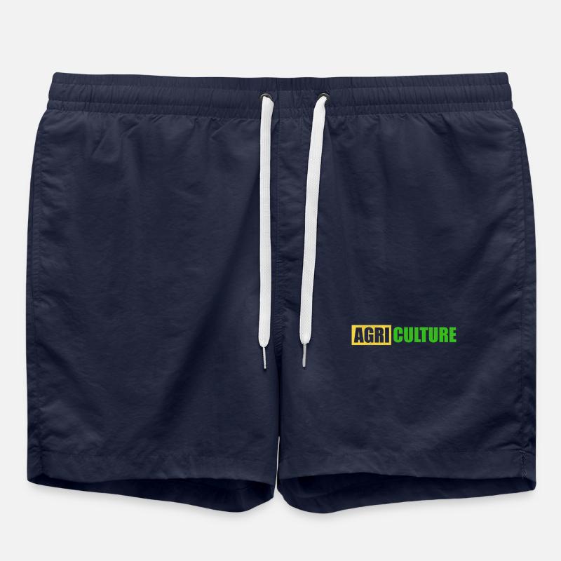 ferme - Short de bain - bleu marine