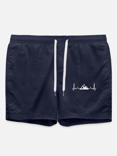 EKG Berge - Badeshorts - French Navy