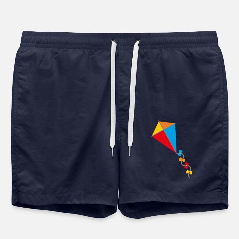 Drachen - Badeshorts - French Navy