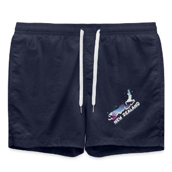 Nouvelle-Zélande - Short de bain - bleu marine - Devant - AI Model Male 185 light (185cm)