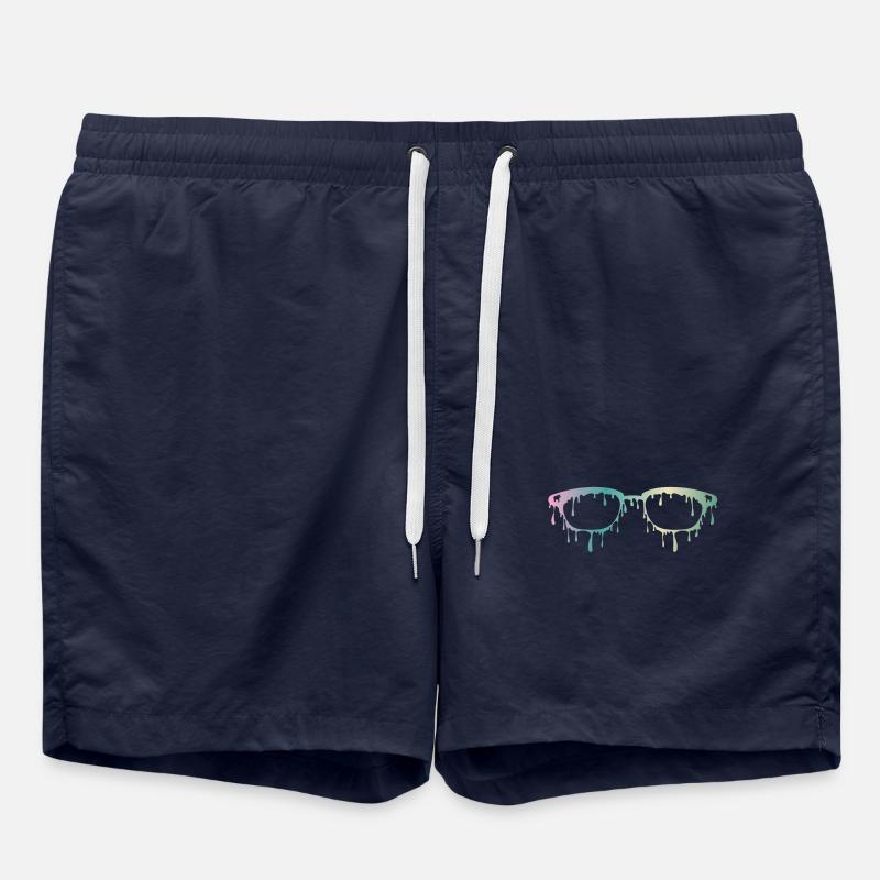 Coole Brille - Badeshorts - French Navy
