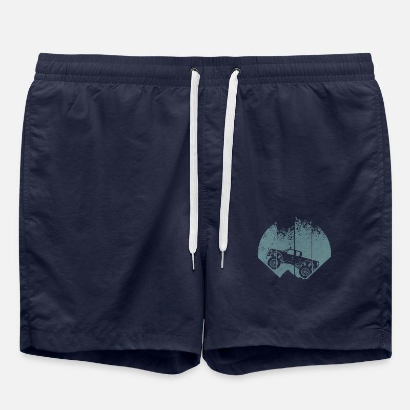 Monster Truck - Badeshorts - French Navy