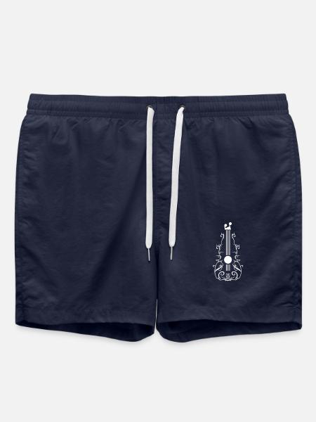 Instrument cello ornaments - Swim Trunks - french navy