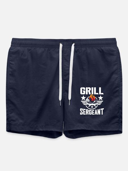 Grill sergeant - Swim Trunks - french navy