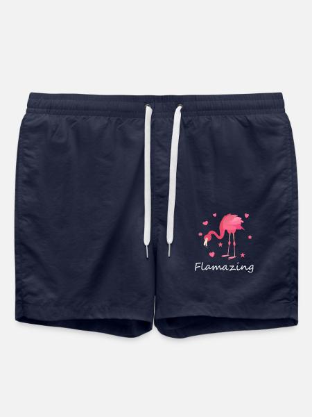 lustiger Spruch Sprüche Witziges Geschenk - Badeshorts - French Navy