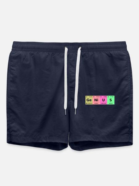 funny saying funny gift funny funny - Swim Trunks - french navy
