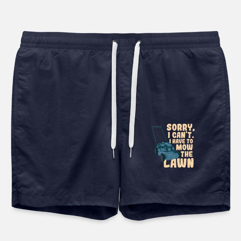 Lawn Mower - Swim Trunks - french navy