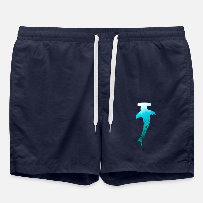 Hammerhai Tauchen - Badeshorts - French Navy