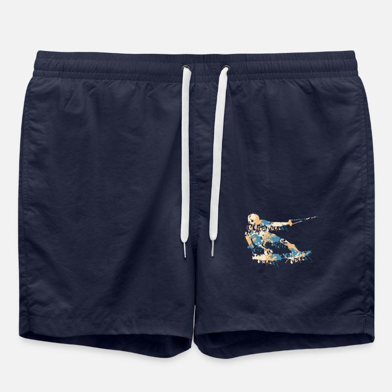 Splash de wakeboard - Short de bain - bleu marine