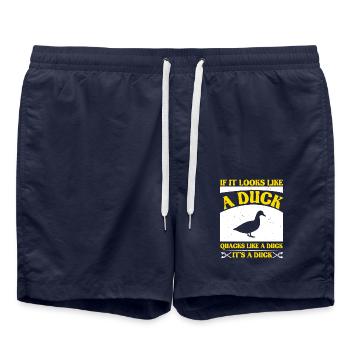 If it looks like a duck quacks like a duck it s a - Badeshorts - French Navy - Vorne - AI Model Male 185 light (185cm)