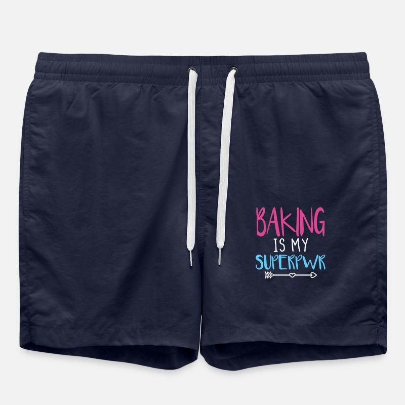 Back Spruch lustig Geschenk - Badeshorts - French Navy