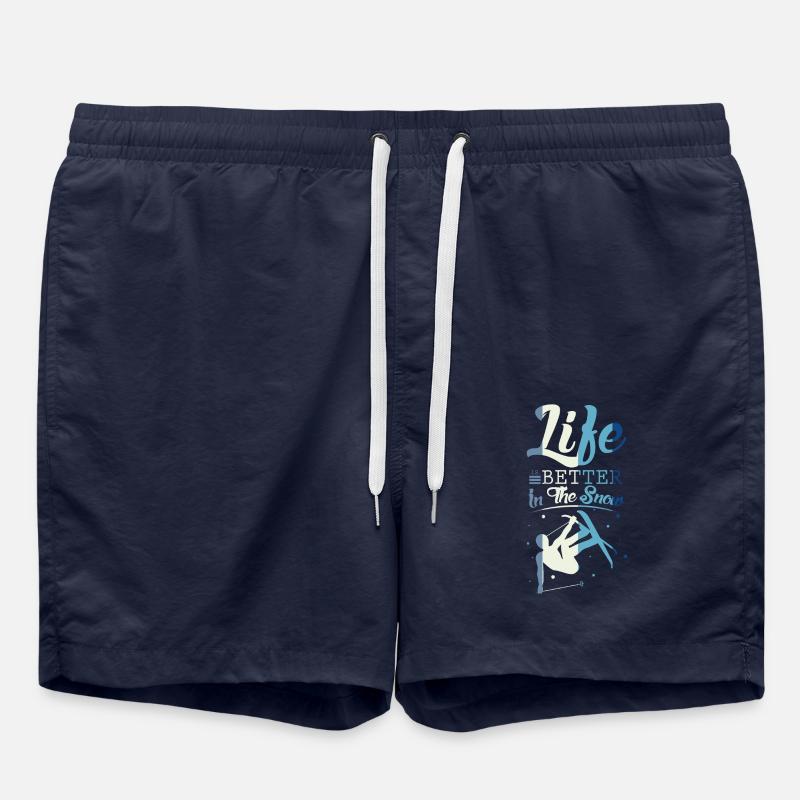 Skiing freestyle - Swim Trunks - french navy