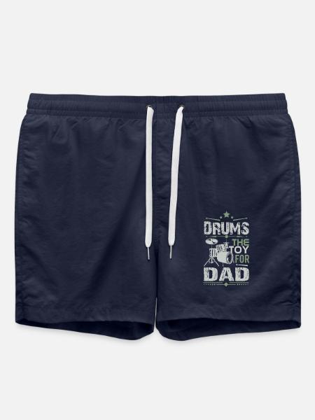 Papa de batterie - Short de bain - bleu marine