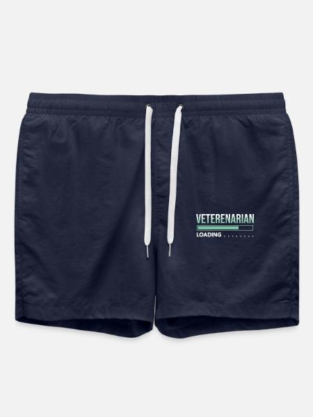 Veterinarian laoding - Swim Trunks - french navy