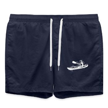 Kajak cool - Badeshorts - French Navy - Vorne - AI Model Male 185 light (185cm)