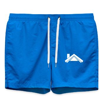 Maison toit blanc - Short de bain - cobalt blue - Devant