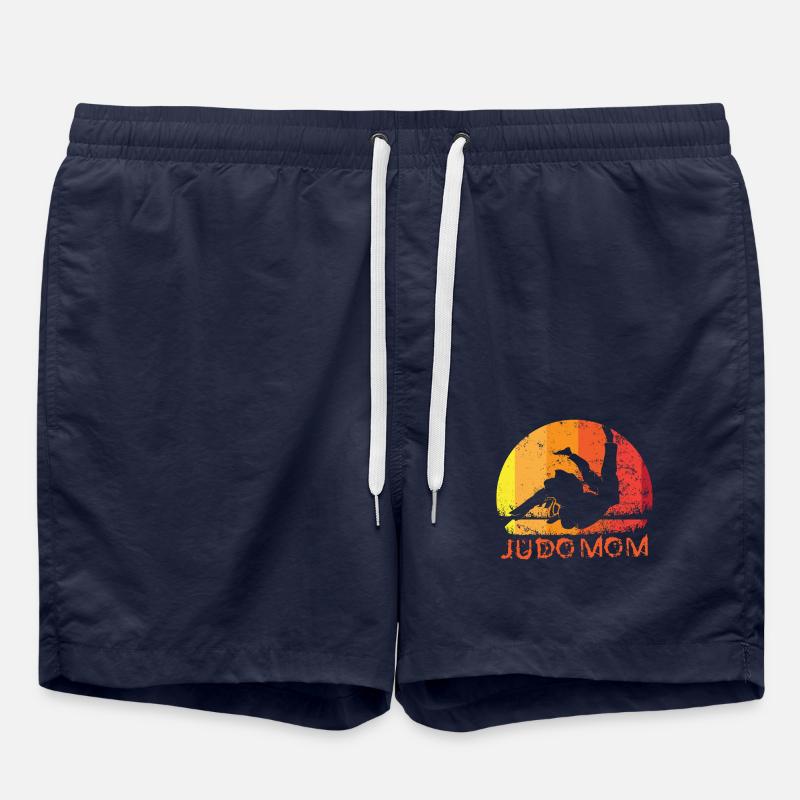 Judo Mom - Badeshorts - French Navy