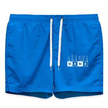 Échecs - Short de bain - cobalt blue - Devant