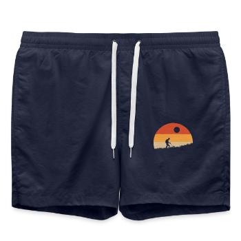 Metalldetektor Sondeln Zubehör - Badeshorts - French Navy - Vorne - AI Model Male 185 light (185cm)