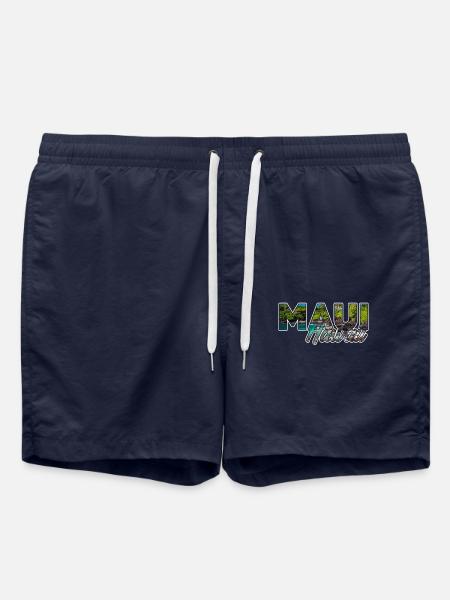 Maui Hawaii - Badeshorts - French Navy