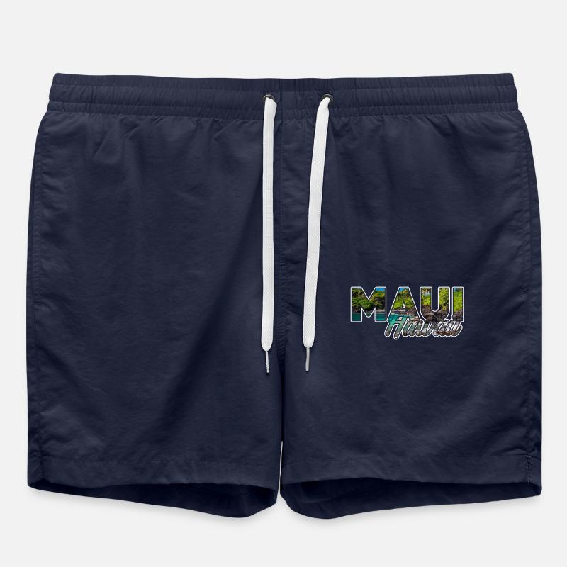 Maui Hawaii - Short de bain - bleu marine