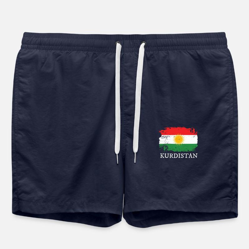 Kurdistan - Badeshorts - French Navy