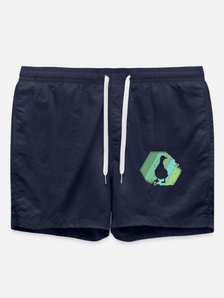 Duck Retro - Swim Trunks - french navy