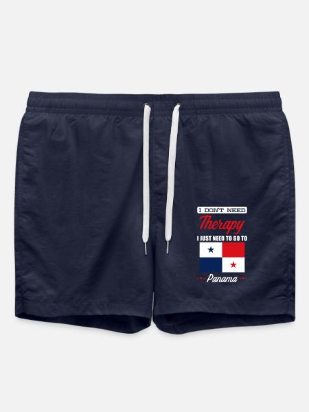 Panama - Swim Trunks - french navy