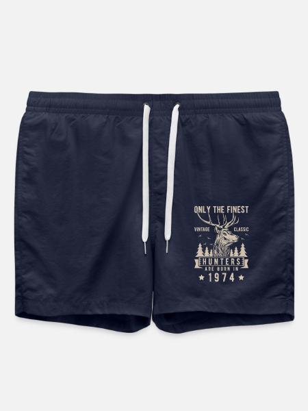 Hunter Gift 1974 - Swim Trunks - french navy