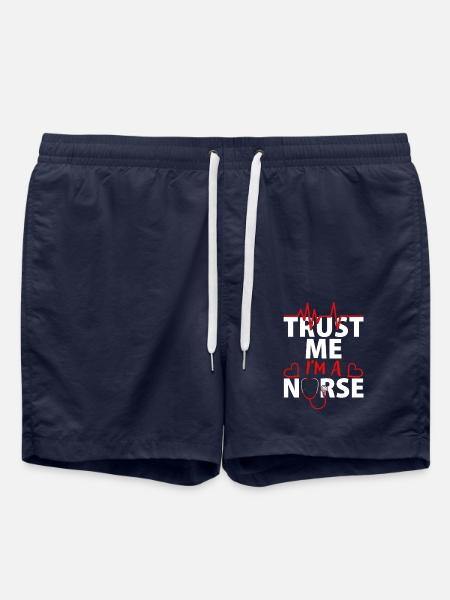 Trust me, I am a - Swim Trunks - french navy