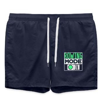 Aviron Aviron - Short de bain - bleu marine - Devant - AI Model Male 185 light (185cm)