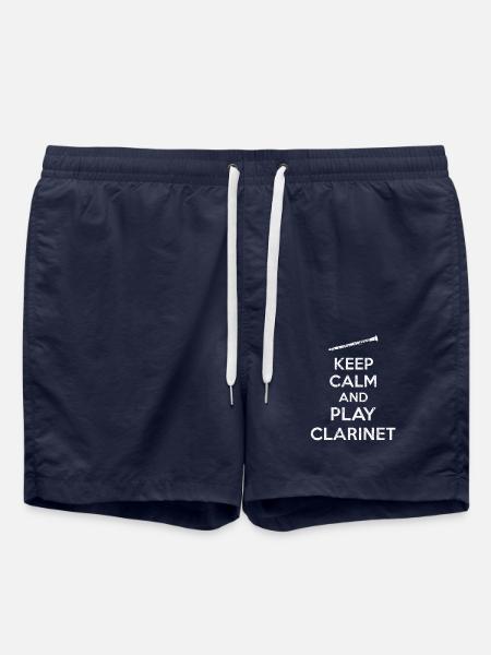Clarinette rengaine - Short de bain - bleu marine