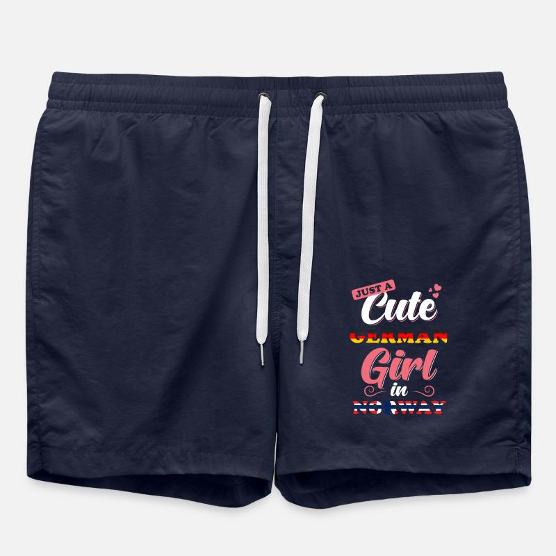 Germany Norway Saying - Swim Trunks - french navy