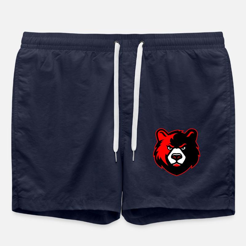 Evil Bear - Swim Trunks - french navy