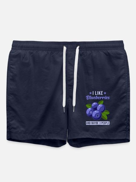 Bleuets - Short de bain - bleu marine