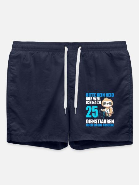 25 Jahre im Dienst 25 Jähriges Dienstjubiläum - Badeshorts - French Navy