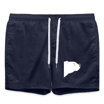 Eisbär - Badeshorts - French Navy - Vorne - AI Model Male 185 light (185cm)