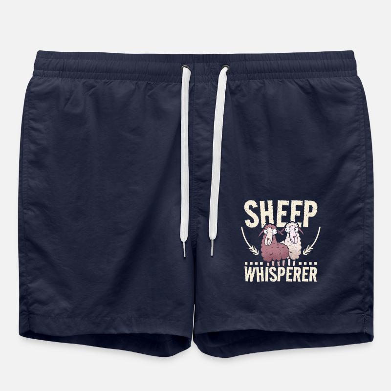 Chuchoteur de mouton - Short de bain - bleu marine