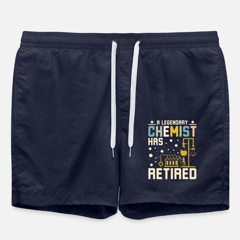 Chemist retires - Swim Trunks - french navy