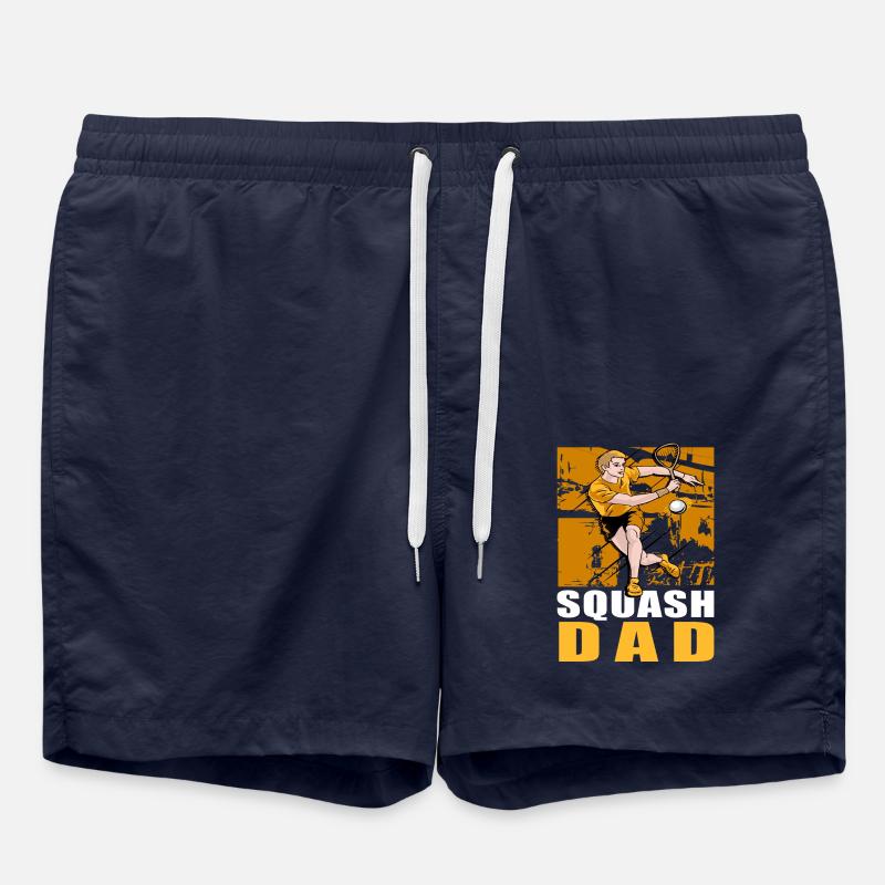 Squash Dad - Badeshorts - French Navy