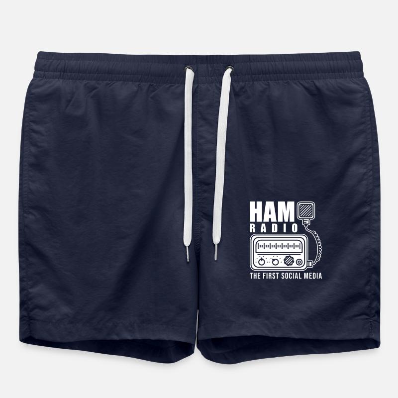 Radioamateur - Short de bain - bleu marine