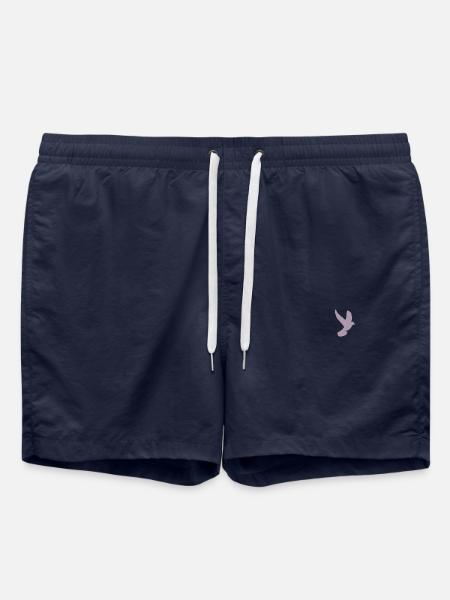 Rosa Taube Pocket Friedenstaube - Badeshorts - French Navy