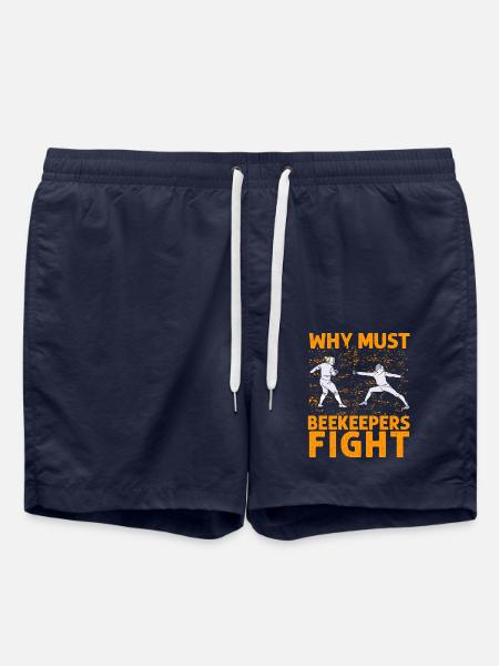 Why must Beekeepers fight - Badeshorts - French Navy