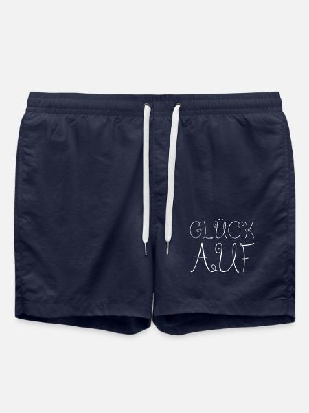 Glück auf - Badeshorts - French Navy