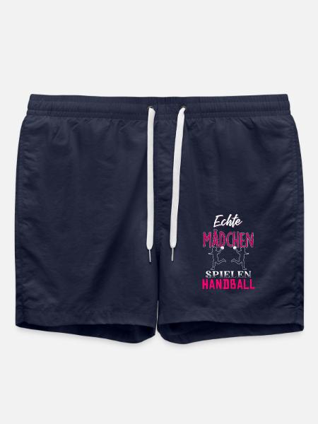 Echte Mädchen spielen Handball - Badeshorts - French Navy
