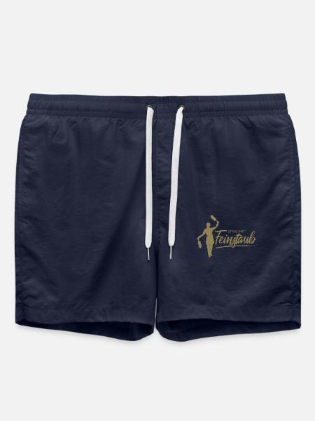 Spaß mit Feinstaub - Badeshorts - French Navy