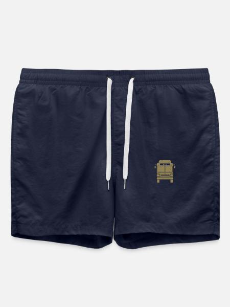 Bus Busfahrer Schulbusfahrer - Badeshorts - French Navy