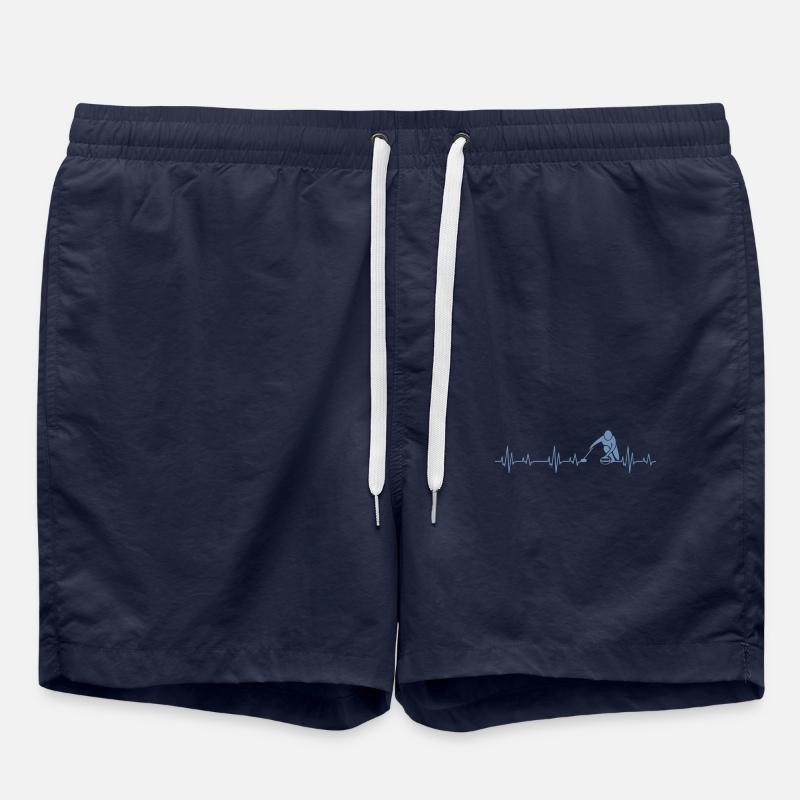 Idées cadeaux Curling Heartbeat - Short de bain - bleu marine