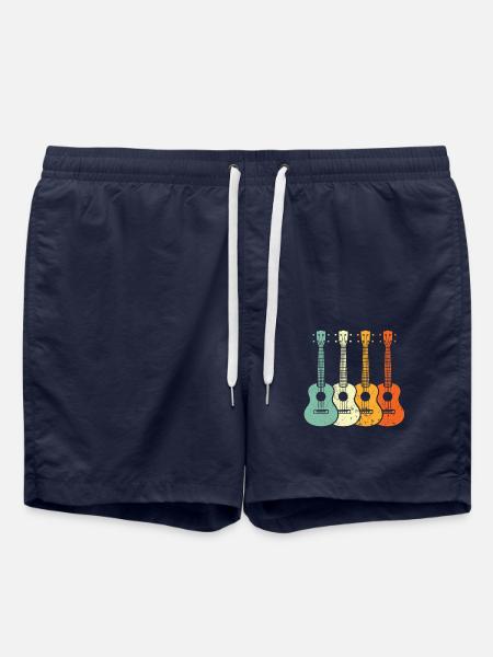 Ukulélé - Short de bain - bleu marine
