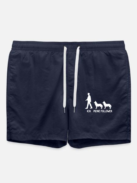 Ich Meine Follower Husky Hunde Züchter Hund - Badeshorts - French Navy